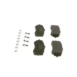 BOSCH 0986424875 Juego de pastillas de freno