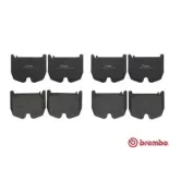 BREMBO P50062 Juego de pastillas de freno