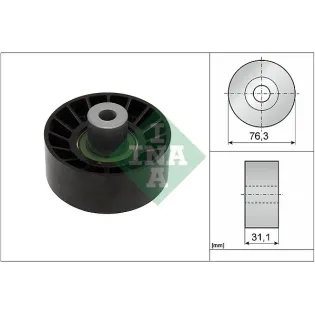 Schaeffler INA 532077610 Polea inversión/guía, correa poli V
