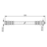 BOSCH 1987476081 Tubo flexible de frenos