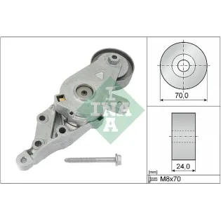 Schaeffler INA 534014030 Tensor de correa, correa poli V