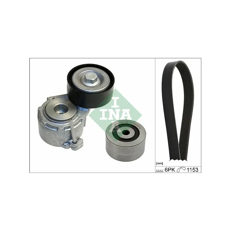 Schaeffler INA 529001910 Juego de correas trapeciales poli V