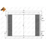 NRF 35467 Condensador, aire acondicionado