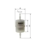 BOSCH 0450904162 Filtro combustible