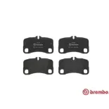 BREMBO P65022 Juego de pastillas de freno