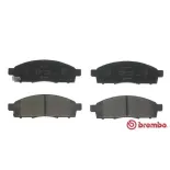 BREMBO P56102 Juego de pastillas de freno