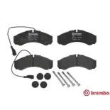 BREMBO P56069 Juego de pastillas de freno