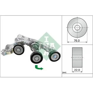 Schaeffler INA 534033810 Tensor de correa, correa poli V