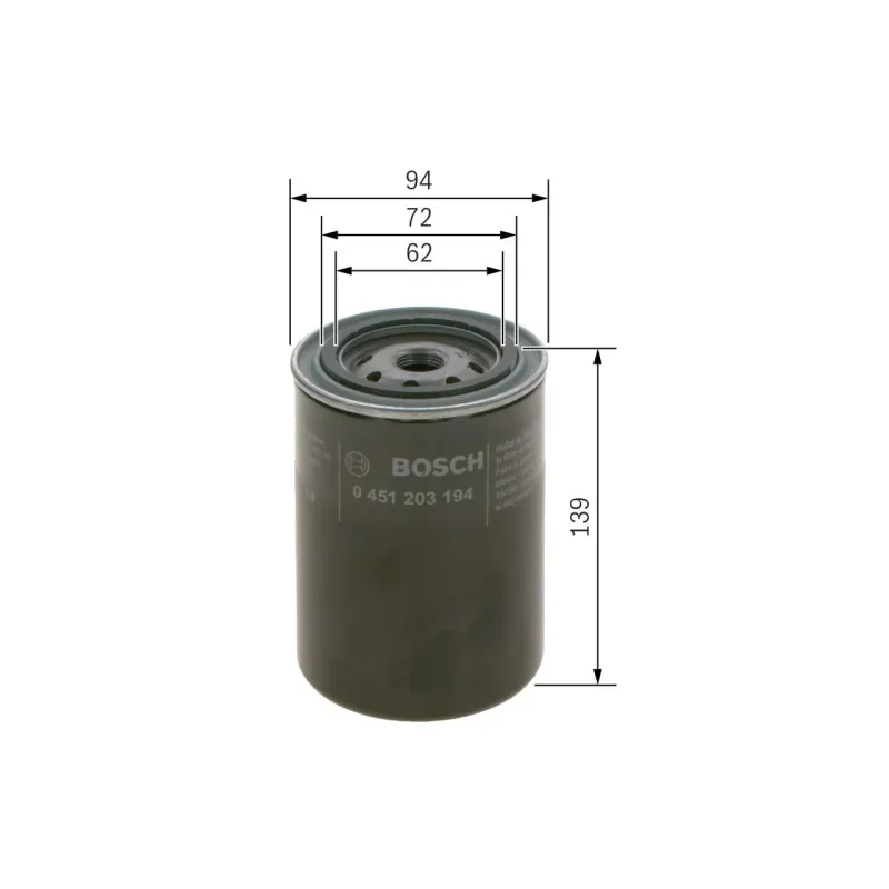 BOSCH 0451203194 Filtro de aceite