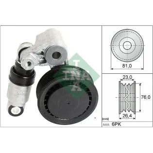 Schaeffler INA 534001110 Tensor de correa, correa poli V