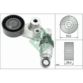 Schaeffler INA 534029710 Tensor de correa, correa poli V