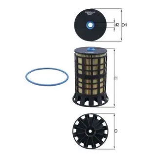 MAHLE KX606D Filtro combustible