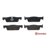 BREMBO P68069 Juego de pastillas de freno