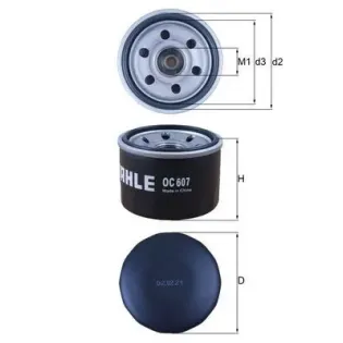 MAHLE OC607 Filtro de aceite