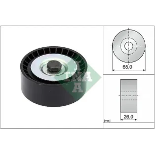 Schaeffler INA 532091610 Polea inversión/guía, correa poli V