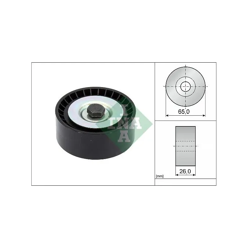 Schaeffler INA 532091610 Polea inversión/guía, correa poli V