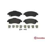 BREMBO P28045 Juego de pastillas de freno