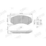 JURID 572497J Juego de pastillas de freno