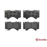 BREMBO P83107 Juego de pastillas de freno