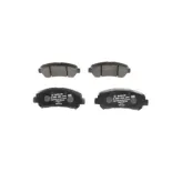 BOSCH 0986494244 Juego de pastillas de freno