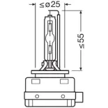 ams-OSRAM 66340 Lámpara, faro de carretera