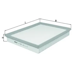 MAHLE LX735 Filtro de aire