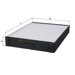 MAHLE LA347 Filtro, aire habitáculo