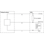 BOSCH 0281002842 Sensor, presión combustible