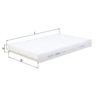 MAHLE LA387 Filtro, aire habitáculo