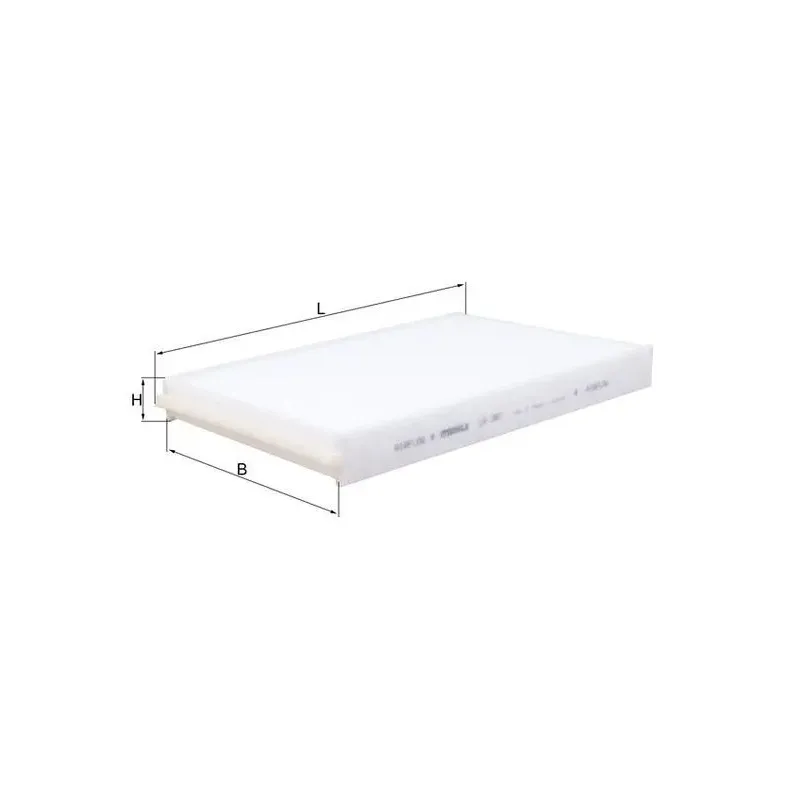 MAHLE LA387 Filtro, aire habitáculo