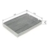 BOSCH 1987435547 Filtro, aire habitáculo