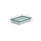 MAHLE LX935 Filtro de aire