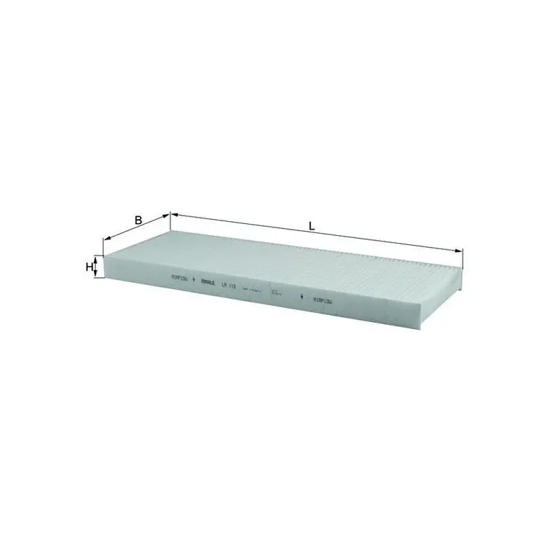 MAHLE LA118 Filtro, aire habitáculo