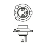 BOSCH 1987301077 Lámpara, faro principal