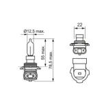 BOSCH 1987302026 Lámpara, faro principal