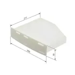 BOSCH 1987432097 Filtro, aire habitáculo