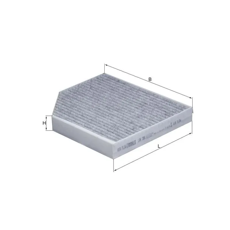 MAHLE LAK386 Filtro, aire habitáculo