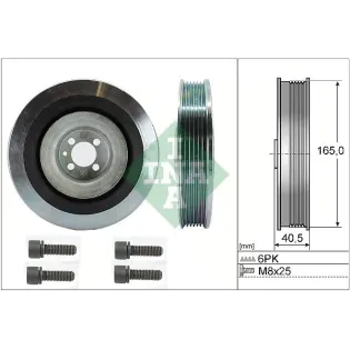 Schaeffler INA 544008020 Kit poleas, cigüeñal