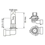 BOSCH 1987302153 Lámpara, faro principal