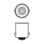 BOSCH 1987302203 Lámpara, luz para lectura