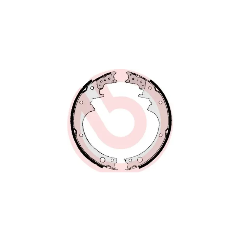 BREMBO S56511 Juego de zapatas de frenos