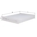 MAHLE LA891 Filtro, aire habitáculo