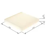 BOSCH 1987432083 Filtro, aire habitáculo