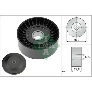 Schaeffler INA 532053610 Polea inversión/guía, correa poli V