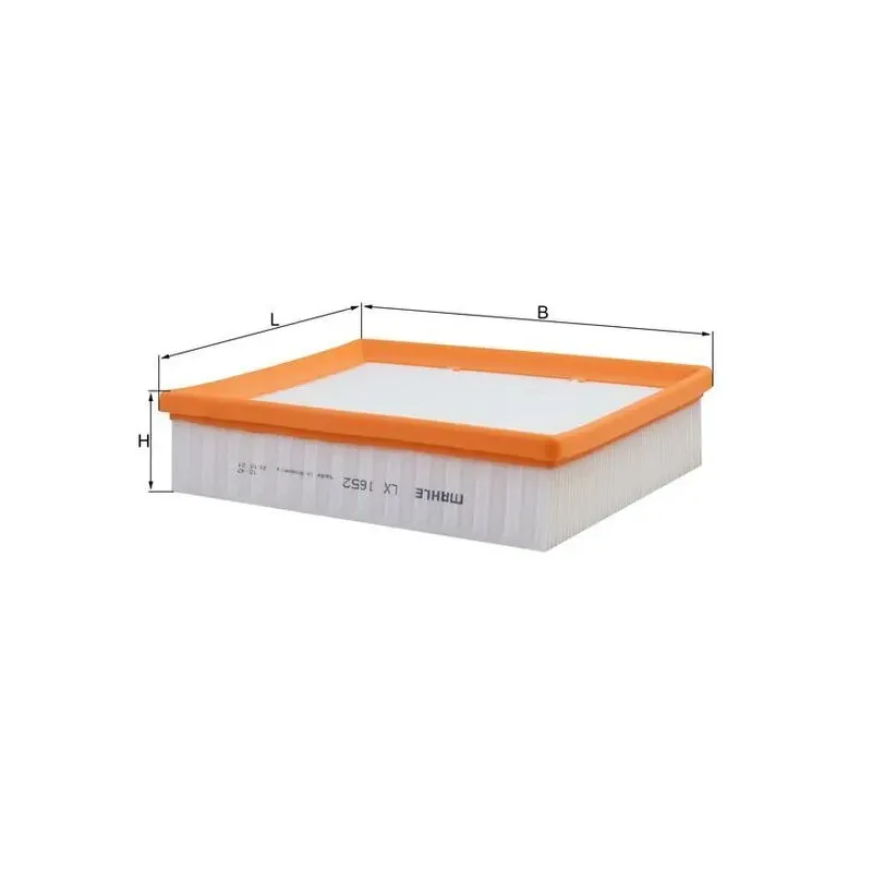 MAHLE LX1652 Filtro de aire