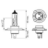 BOSCH 1987302742 Lámpara, faro antiniebla