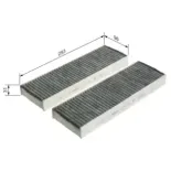 BOSCH 1987435522 Filtro, aire habitáculo