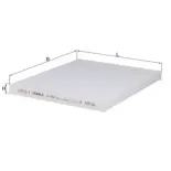 MAHLE LA464 Filtro, aire habitáculo