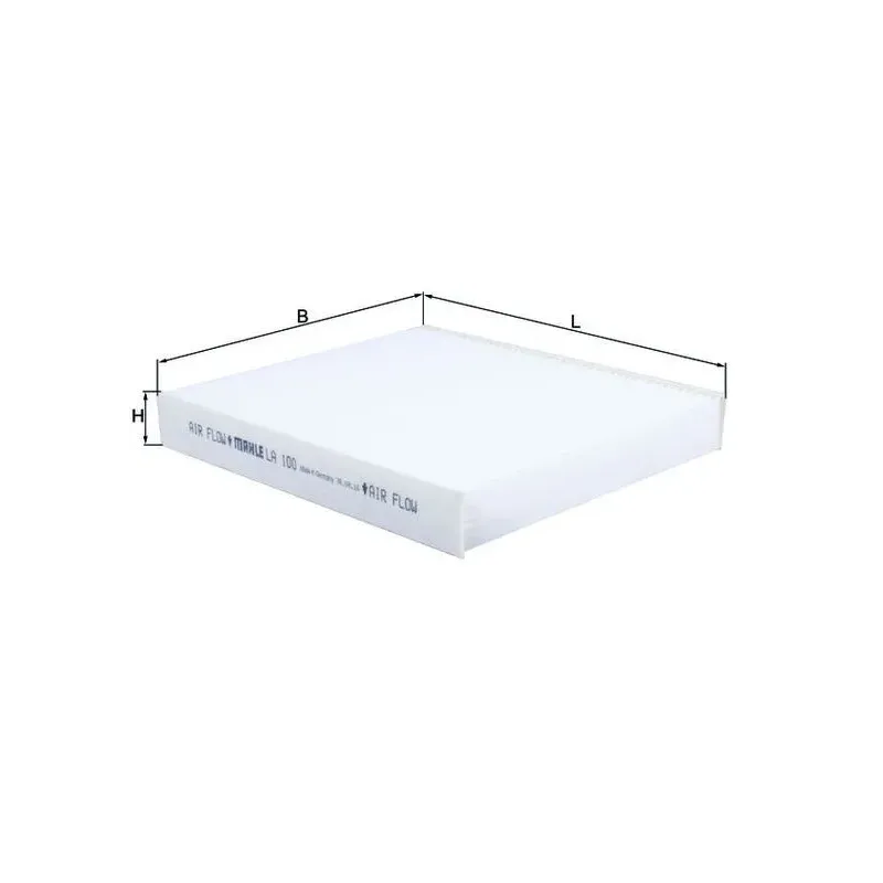 MAHLE LA100 Filtro, aire habitáculo