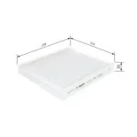 BOSCH 1987435002 Filtro, aire habitáculo
